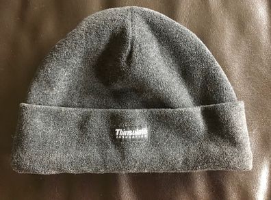 Unisex Thinsulate dark grey cap size 58cm