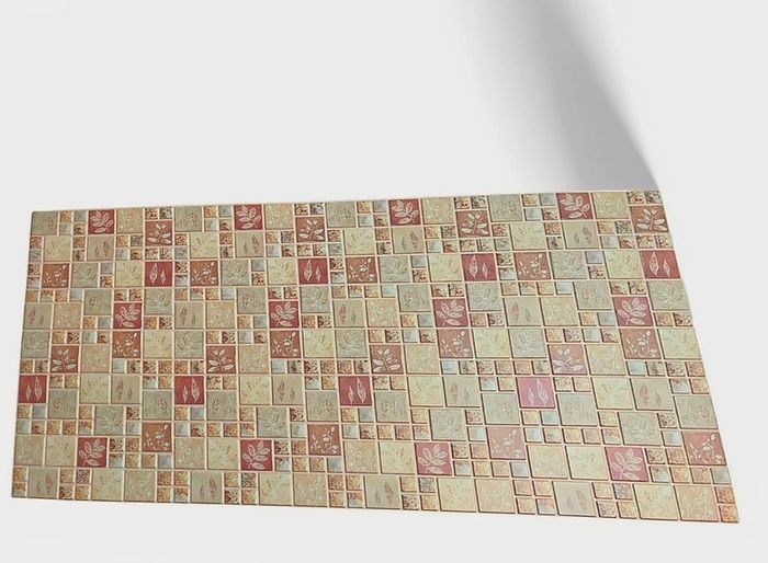 Natural Stone brick Effect 3D PVC Plastic Wall