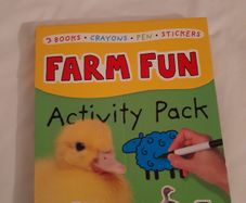 Children's activity book set x3