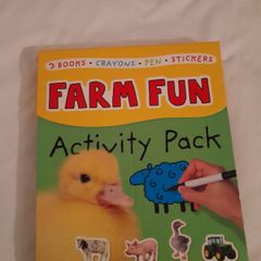 Children's activity book set x3