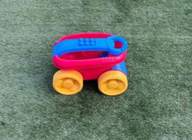 Mega Bloks Scooping Trolley and Phlat Ball FREE