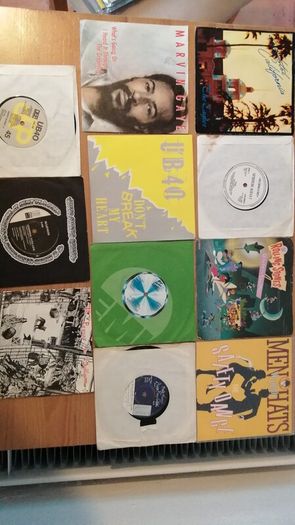 vinyl singles 5 euro each or 40 euro for all of them
