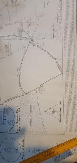 Map of Dublin city