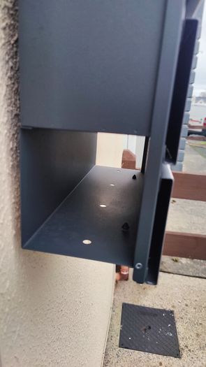 Mailbox made of Galvanized Steel