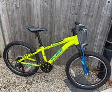 20 Inch Team Mountain Bike in Yellow and Blue
