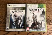 Assassins Creed 1 &amp; 3 Xbox 360