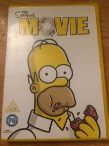 Three (3) Cartoon Movies  on  DVD The Simpson's, Daffy Duck & Road Runner