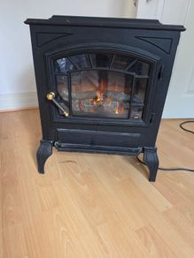 Electric Stove Fire