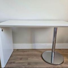 white table