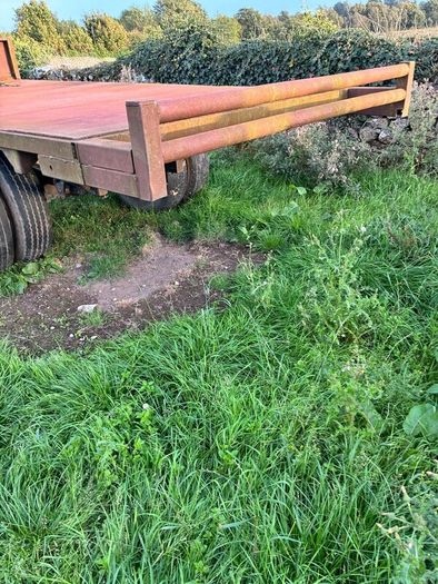 All purpose  steel tipping trailer ideal for bales