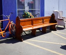 Victorian Church Pew / Chapel Bench