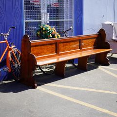 Victorian Church Pew / Chapel Bench