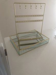 jewellery tray and stand