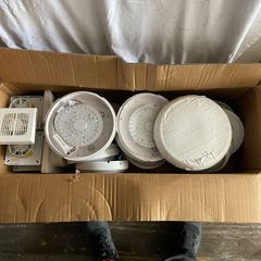 Emergency lights and extract fans
