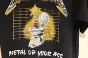 Metallic genuine vintage tee shirt