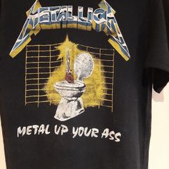 Metallic genuine vintage tee shirt