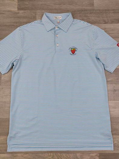 Peter Millar Summer Comfort Golf Polo Shirt Mens Large