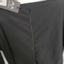 Black Boat Neck Dress With Ruched Detail, size 8 Image 8