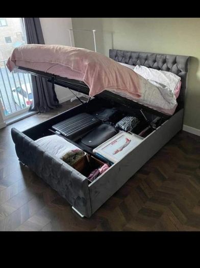 Double Small Double 4ft 4ft6 Ottoman Storage Beds