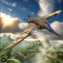 Jurassic World Dominion Roar Strikers Pteranodon - New (Damaged Box) Mattel HGP78 Image 5
