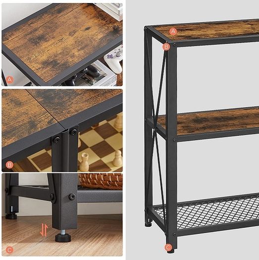 New 3-Tier Industrial Design Display Unit - FREE P&P