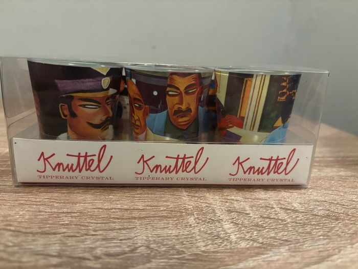 Brand New Graham Knuttel 3 Shot Glasses