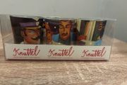 Brand New Graham Knuttel 3 Shot Glasses