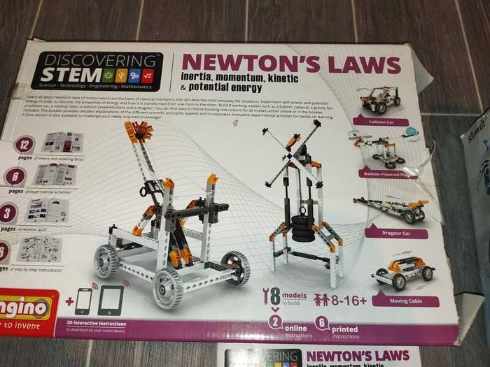 Octobot Programmable Robot  ENGINO STEM Newtons Laws Kit  Bundle