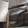 The Lotus Ladies Black Leather Ankle Boots in box Image 4