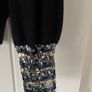 Wyse London black sequin cashmere cardigan Image 4