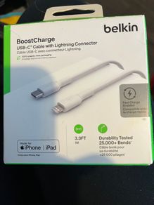 belkin iPhone compatible USB-C cable