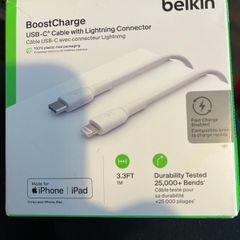 belkin iPhone compatible USB-C cable