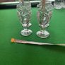 4 Waterford Crystal small sherry glasses Image 2