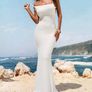 Brand new Backless Textured Knit Maxi Dress, size 10 Image 2