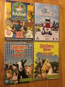DVD's - 4 Farm DVDs for kids