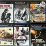 Bundle Playstation 2 + Games + Remotes + Memory Pads Image 4