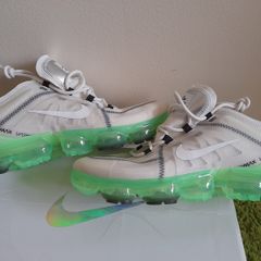 Nike Wmns Air VaporMax 2019 'Phantom Volt' UK-7.5/EUR-42 AR6632 104 Summit White/Phantom-Black-Summit White-2019