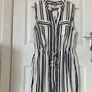 H&M Womens Brand New Striped Dress Image 2