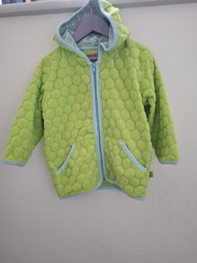 Green PetitLilo kids hoodie, size 5 years