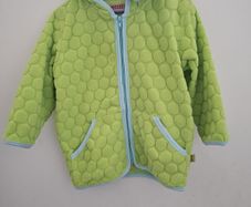 Green PetitLilo kids hoodie, size 5 years