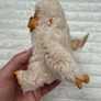 Vintage Russ Berrie Baby Gonga approx. 5 Gorilla  Damaged Leg Used Please see photos Image 9