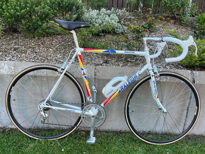 Raleigh 653 retro racing bike Campagnolo
