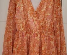 AMISU layered skirt dress Sz L (Fit 12-14 UK)