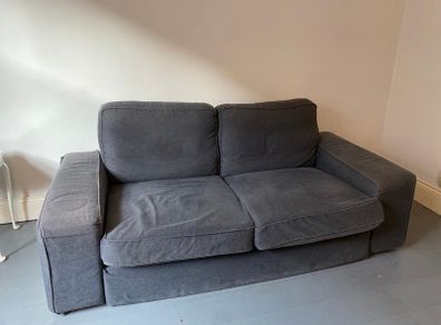 Sofa, kitchen table and side table