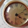 Lenox Porcelain Floral Mantle Clock Made In USA Image 7