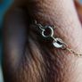 925 Sterling Silver Peridot Oval Pendant Necklace - August Birthstone 3,8g Image 5
