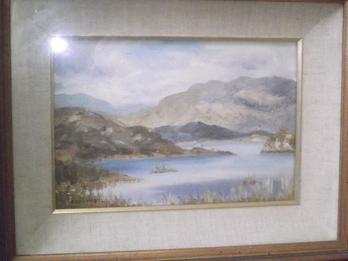 a irish oil painting on board by deirdre o donnell