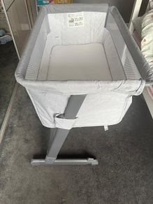 Nested cozi sleeper bedside crib