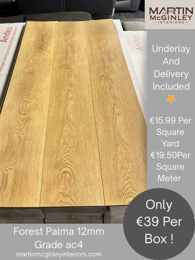 New Palma 12mm Laminated Flooring