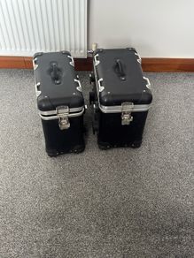 Touratech Panniers and Top Box